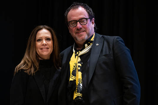 Nyinvalda styrelseledamoten Annika Persson och ordförande