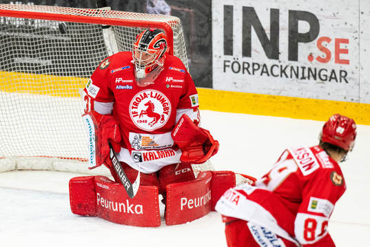 Troja/Ljungbys målvakt Markus Ruusu