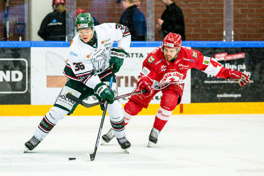 Tingsryds Leon Lerebäck och Troja/Ljungbys Arvid Degerstedt