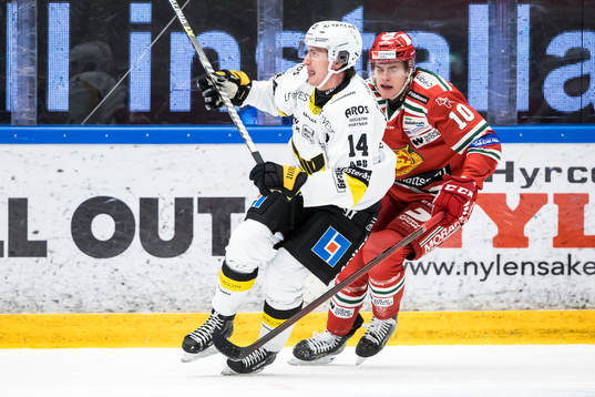 Västerås Jesper Johansson och Moras Isak Grarfve