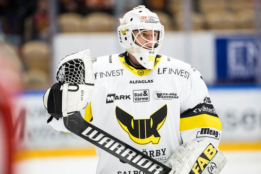 Västerås målvakt Ian Blomquist