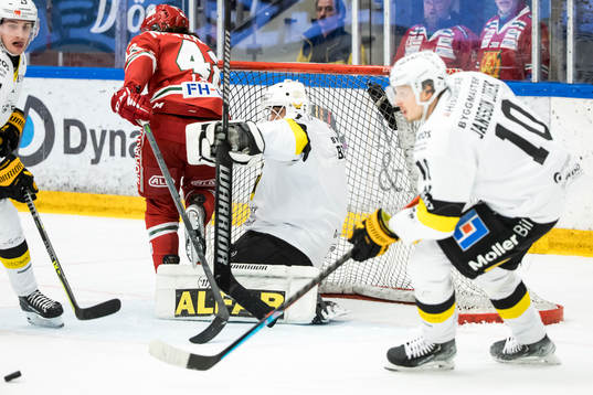 Västerås målvakt Ian Blomquist