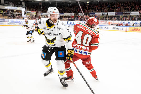 Västerås Daniel Gunnarsson och Moras Anton Heikkinen