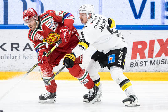 Moras Johan Persson och Västerås Jimi Jalonen