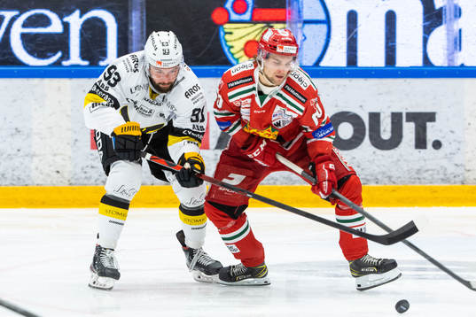 Västerås Ilya Arkalov och Moras Kalle Miketinac
