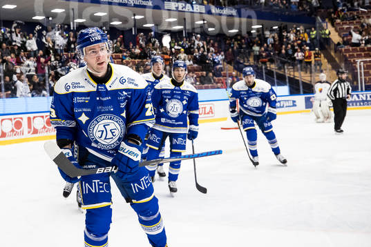Leksands Mikael Ruohomaa jubel