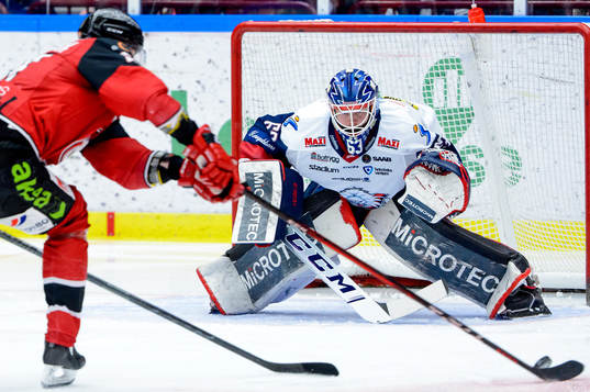 Linköpings målvakt Marcus Högberg