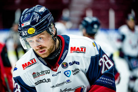 Linköpings John Nyberg deppar