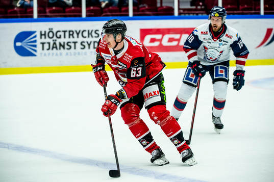 Malmö Redhawks Fredrik Händemark mot Linköpings