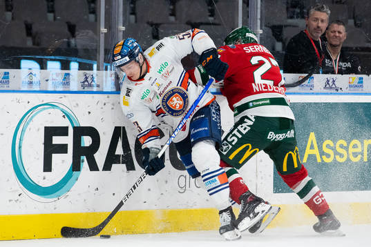 Växjös Ben Thomas och Frölundas Teodor Niederbach