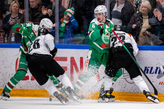 Rögles Tony Sund och Brynäs Adam Pettersson