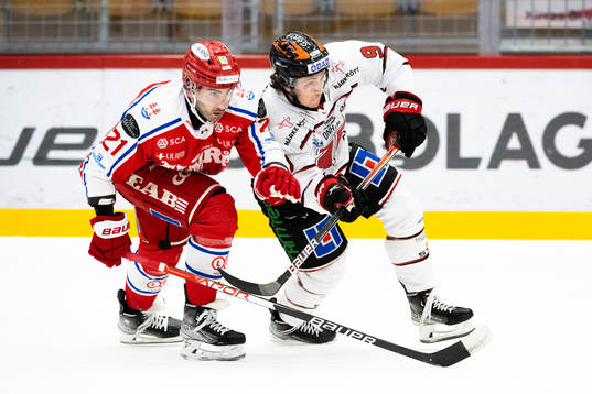 Timrås Joey LaLeggia och Örebros Nicholas Halloran