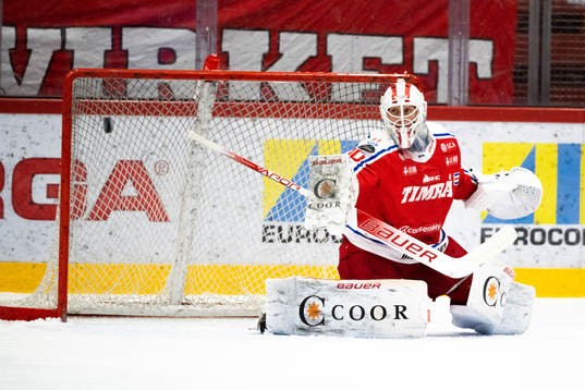 Timrås målvakt Jacob Johansson
