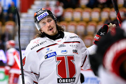 Örebros Libor Sulak jublar