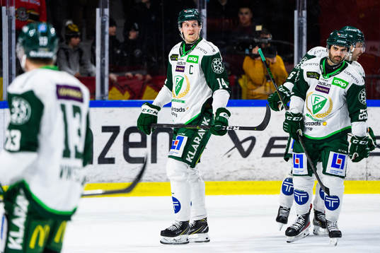 Färjestads Victor Ejdsell deppar