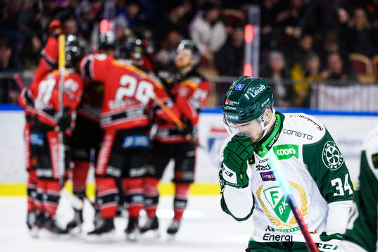 Färjestads Michael Lindqvist deppar