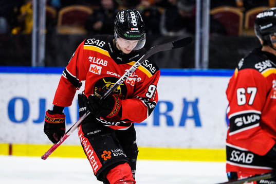 Luleås Pontus Andreasson deppar