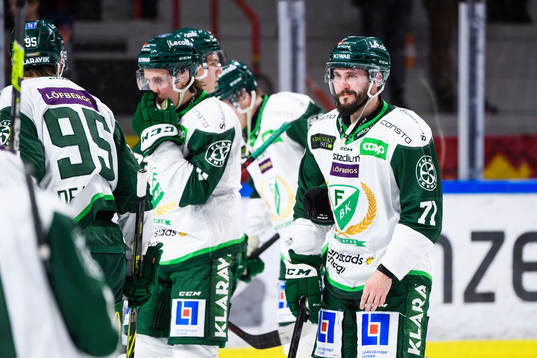 Färjestads Jesse Virtanen deppar