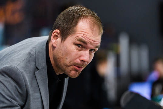 Färjestads tränare Tomas Mitell