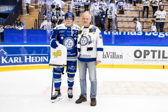 Leksands Patrik Zackrisson utsedd till matchens lirare