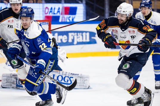 Leksands Tobias Ekberg och Djurgårdens Ludvig Rensfeldt