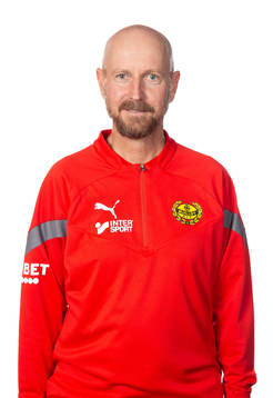 Mjällbys assisterande tränare Stefan Ekstrand