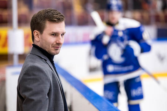 Leksands målvaktstränare Alexander Millner