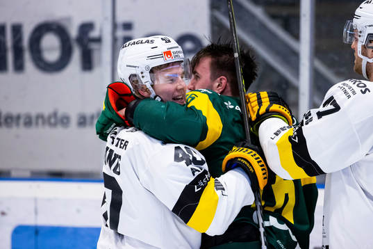 Västerås Isak Skedung i bråk med Björklövens Félix