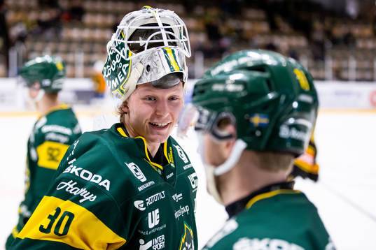 Björklövens målvakt Joona Voutilainen