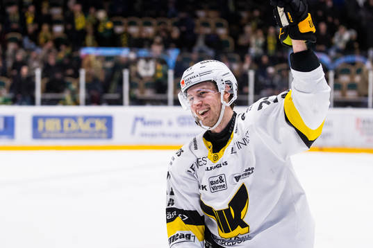 Västerås Ludvig Jardeskog jublar