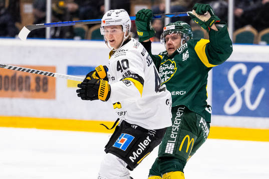 Västerås Isak Skedung och Björklövens Olle Liss