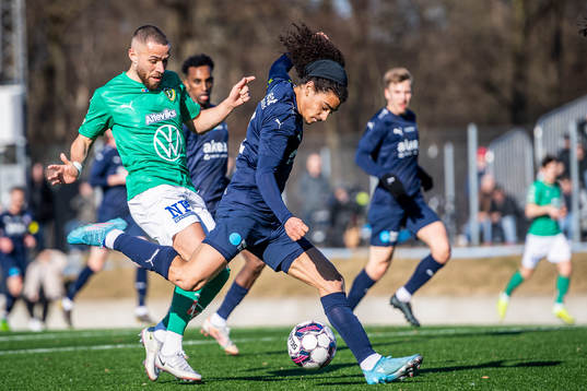 Jönköpings Malkolm Moenza och Helsingborgs Adam Kaied
