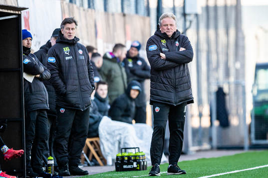 Helsingborgs tränare Jörgen Lennartsson