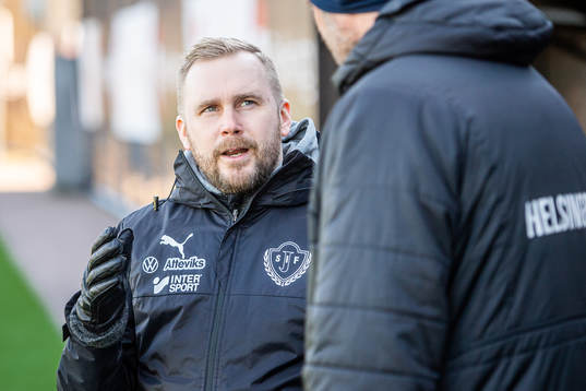 Jönköpings tränare Patric Jidefalk