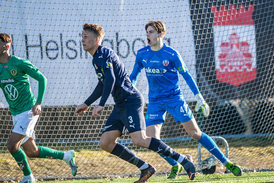 Helsingborgs målvakt Nils Arvidsson