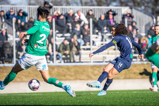 Helsingborgs Adam Kaied gör 2-1