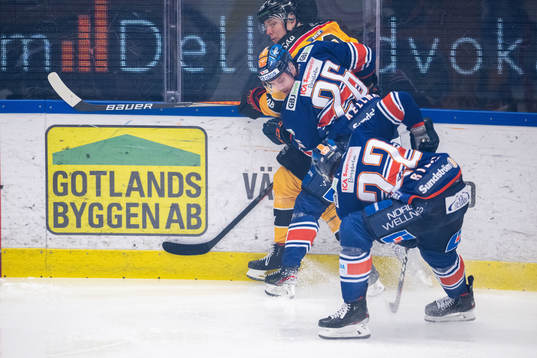 Växjös Joel Kellman och Luleås Erik Gustafsson
