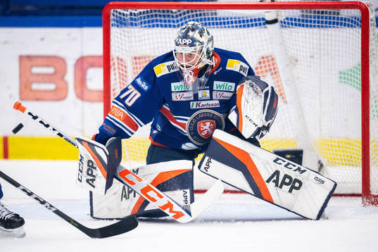 Växjös målvakt Adam Åhman