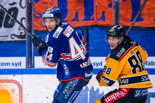 Växjös Peter Andersson och Luleås Joonas Rask