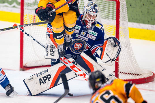 Växjös målvakt Adam Åhman