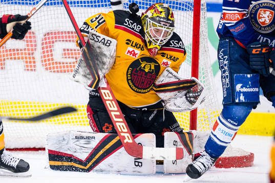 Luleås målvakt Joel Lassinantti