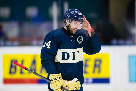Djurgårdens Ludvig Rensfeldt deppar