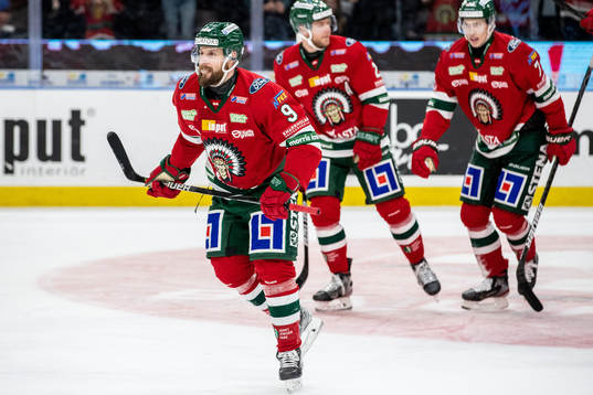 Frölundas Jan Mursak jublar