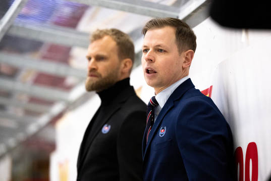 Oskarshamns tränare Martin Filander