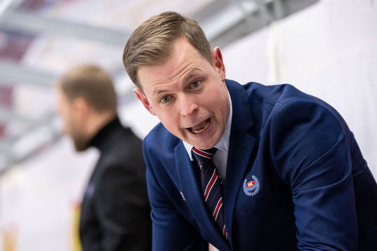 Oskarshamns tränare Martin Filander