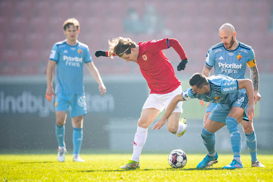 Kalmars Oliver Berg och Djurgårdens Haris Radetinac