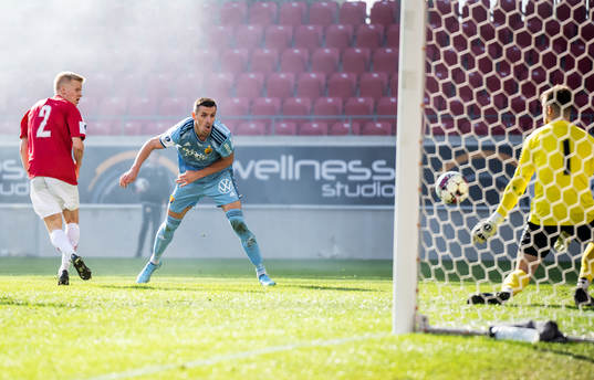 Djurgårdens Haris Radetinac gör 0-1