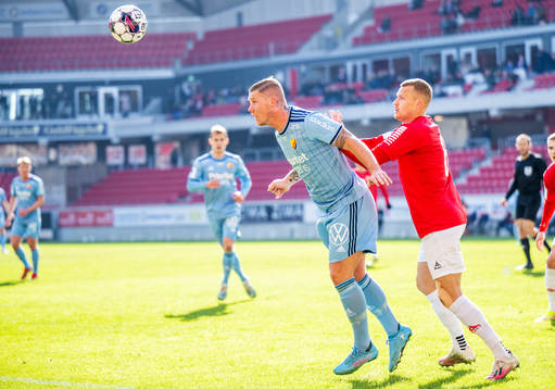 Djurgårdens Victor Edvardsen och Kalmars Rasmus Sjöstedt