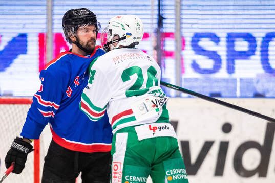 Brynäs Simon Bertilsson och Rögles Marco Kasper