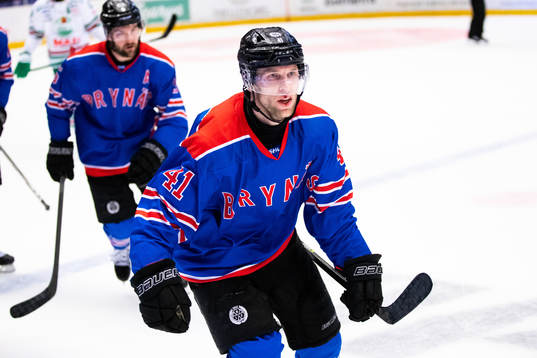 Brynäs Greg Scott jublar